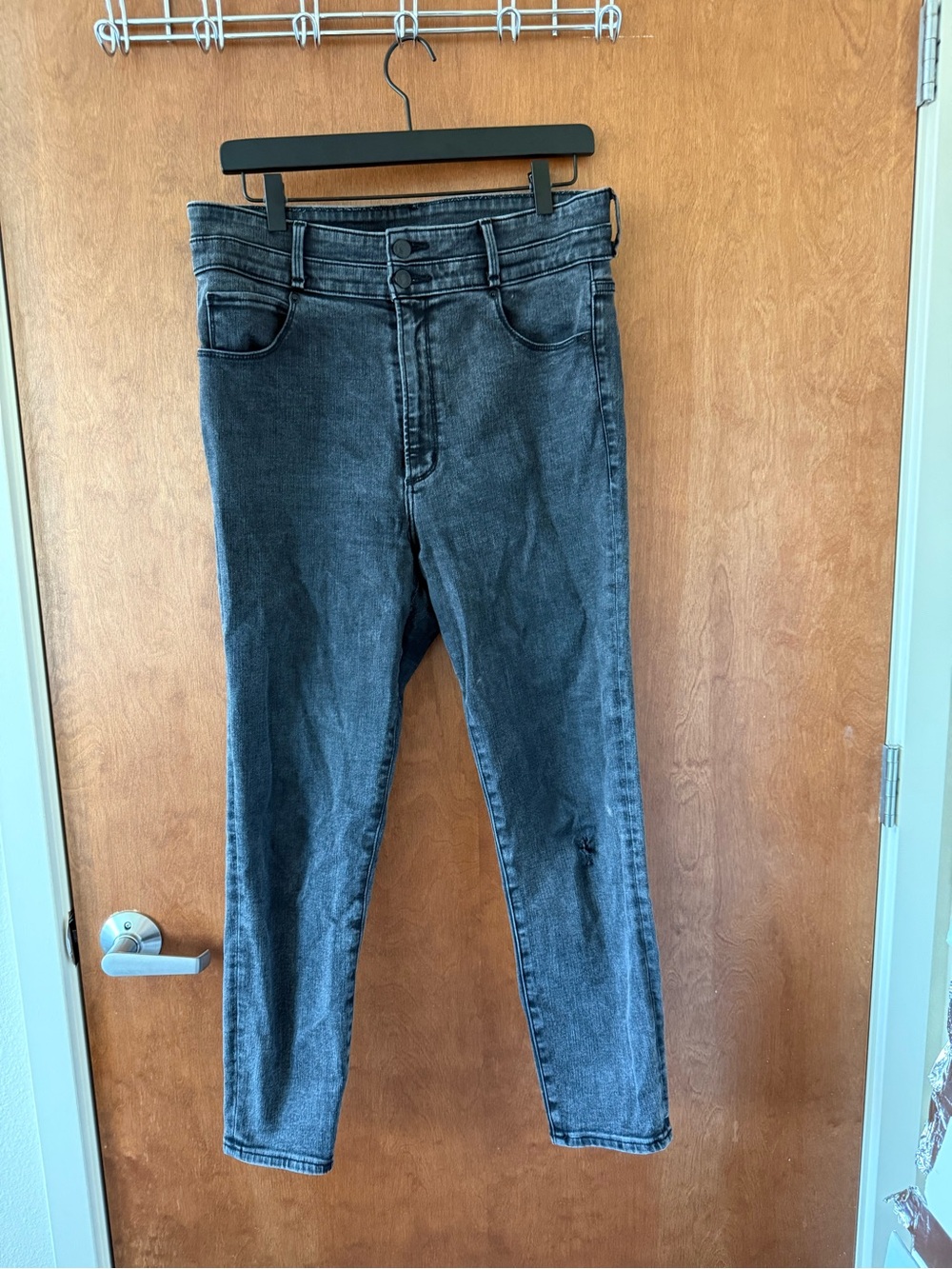Abercrombie High Rise Super Skinny Ankle Jeans 31 12R